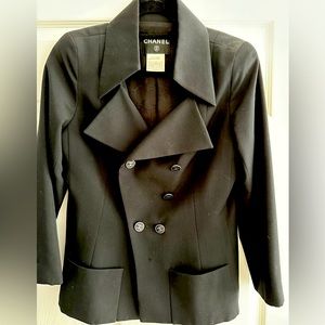 Black Chanel jacket